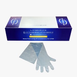 Guantes Para Palpación Super Sensitivos Caja X 100 azul
