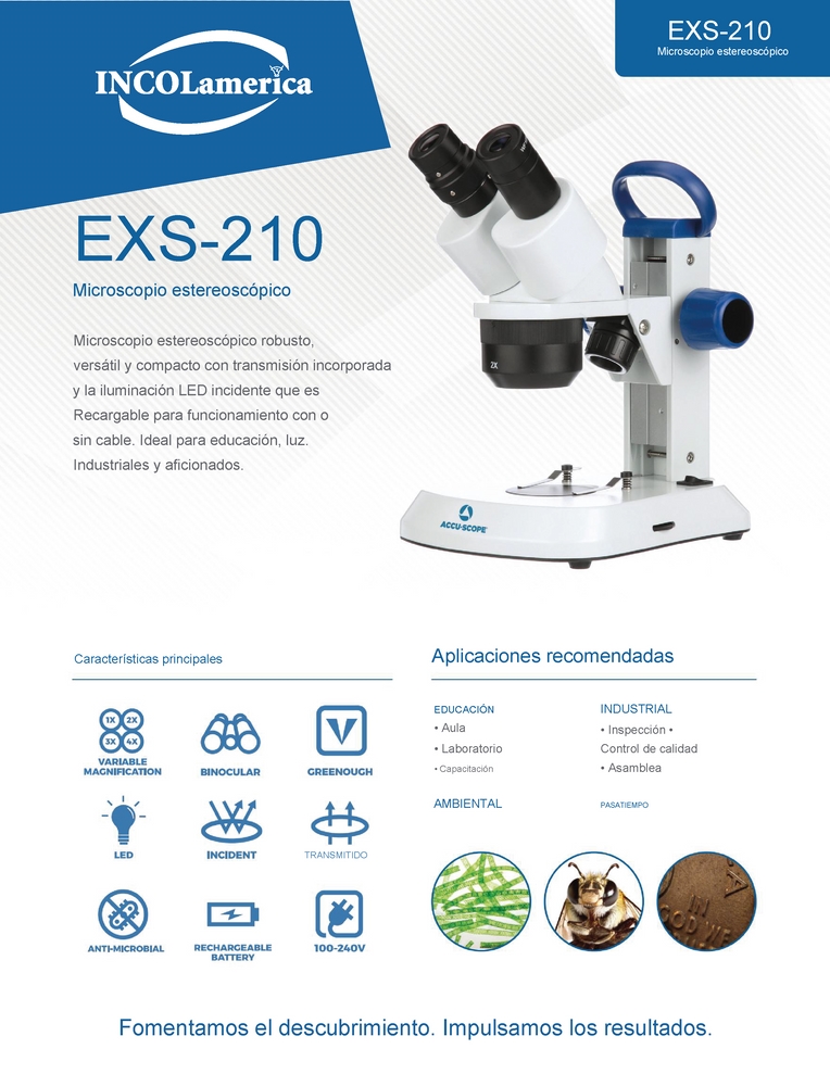 Microscopio ACCU-SCOPE Serie EXS-210